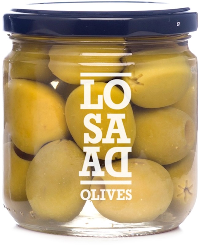 Оливки LOSADA цільні Гордаль скло 198г